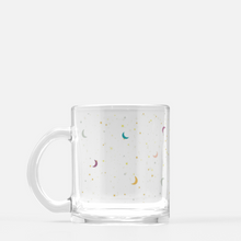 Load image into Gallery viewer, Moon &amp; Stars Clear Coffee Mug