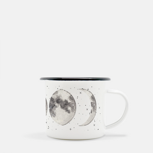 Watercolor Moon Phase Campfire Mug